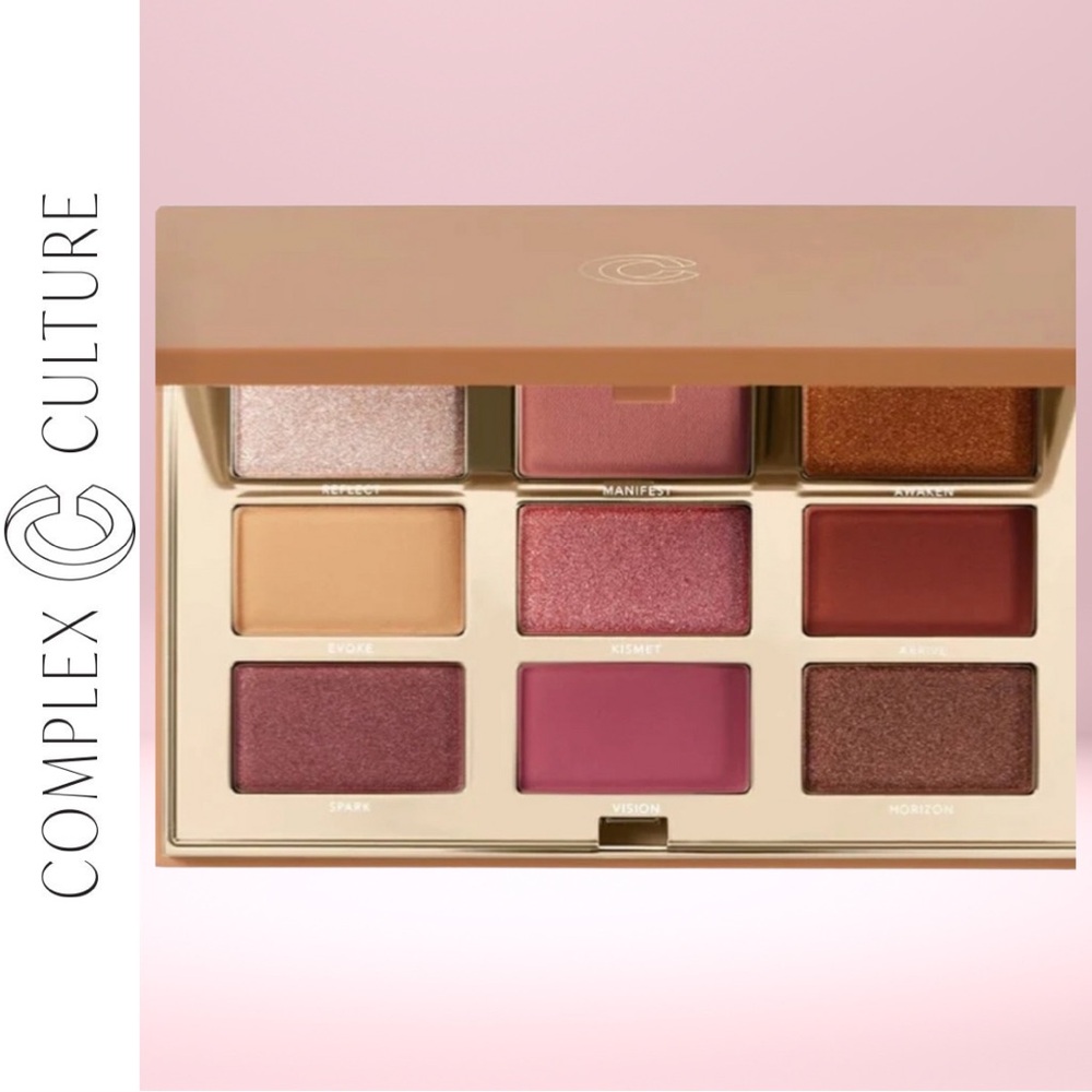 NWOB Complex Culture Cosmetics Future So Bright 9 Shade Vegan Eyeshadow Palette